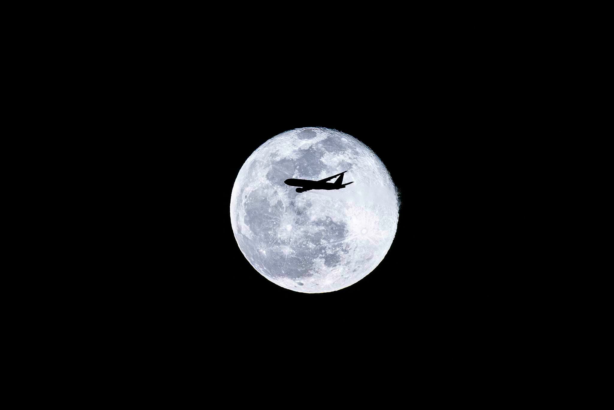 Plane × Moon hijiri