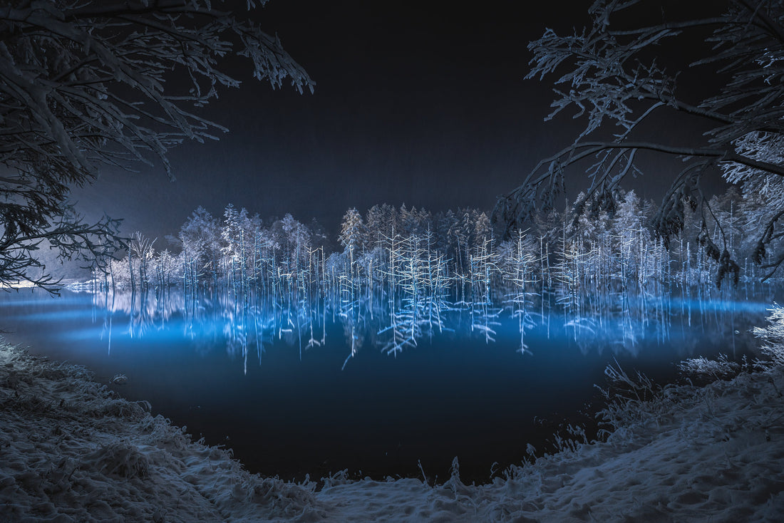 Biei #1〜Blue Pond〜 Biei,Hokkaido,JAPAN#1〜Blue Pond〜 Hazuki Hirai