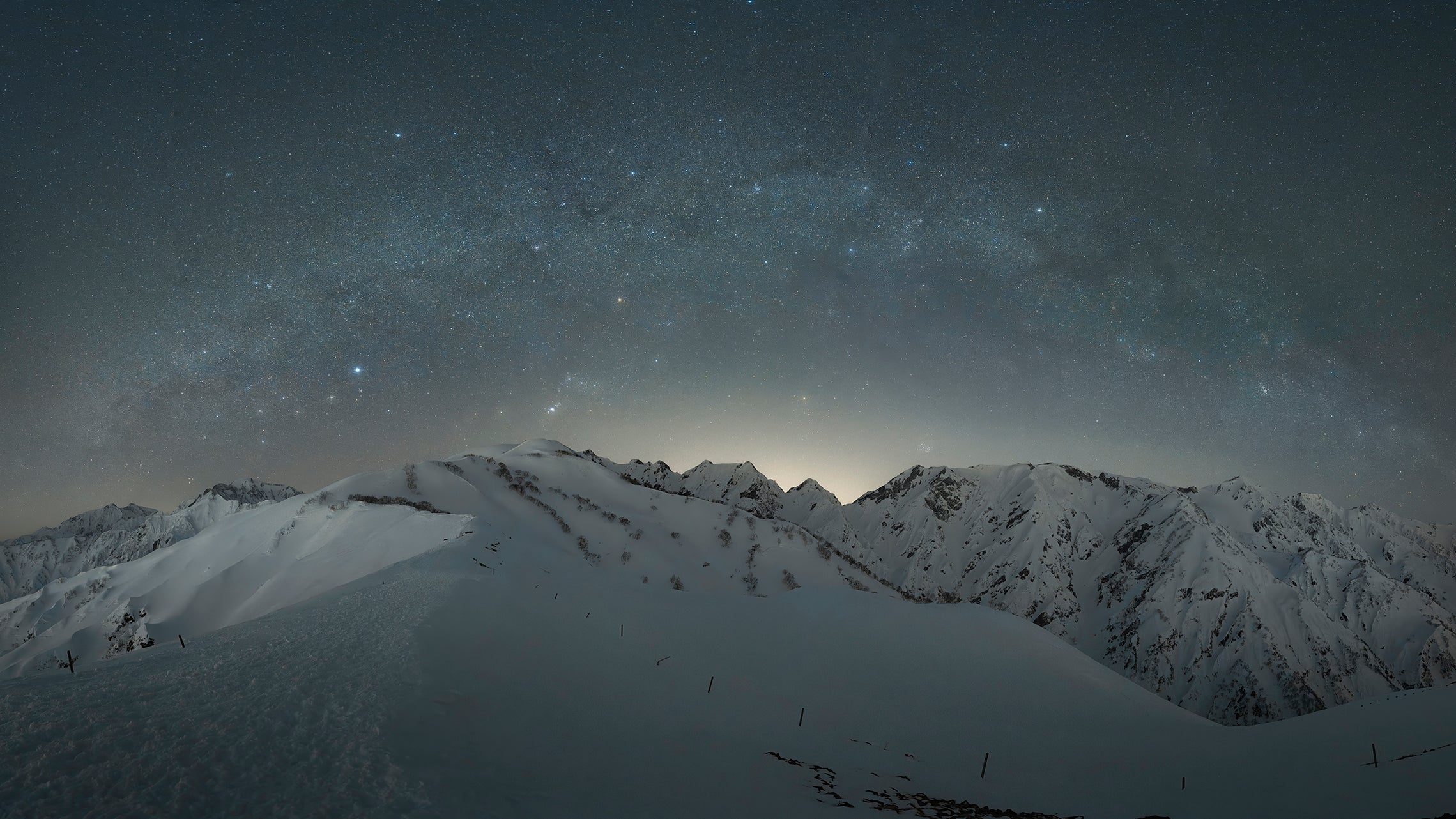 Galaxy on Kaerazu ridge 後藤太介